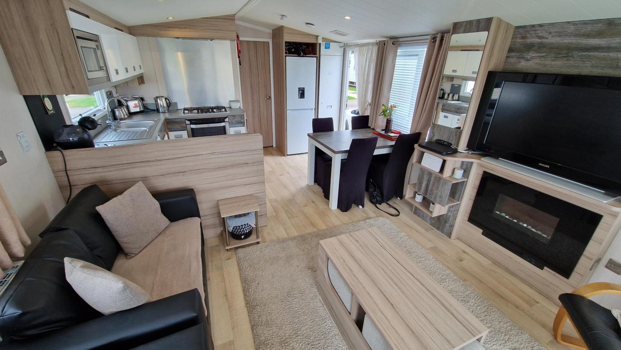 Caravan At Seton Sands Port Seton Kültér fotó