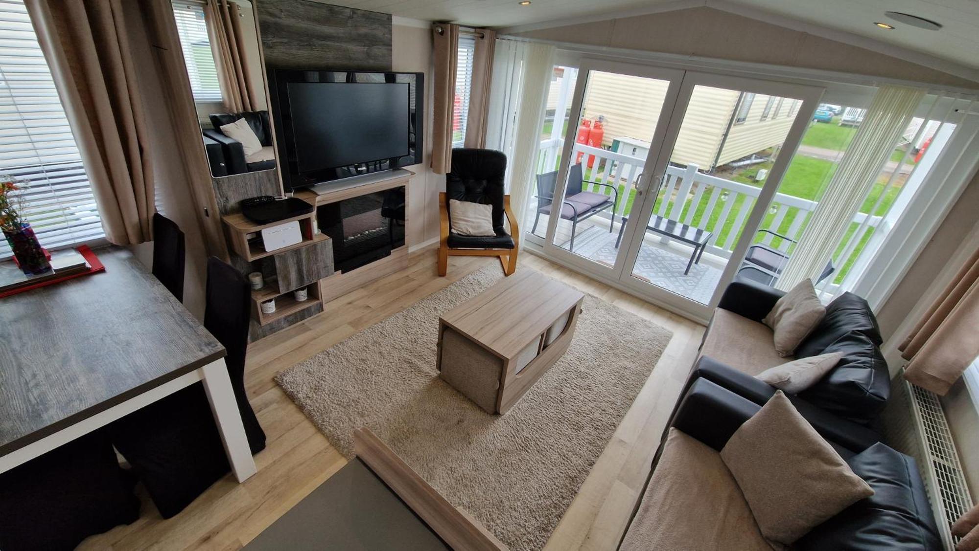 Caravan At Seton Sands Port Seton Kültér fotó